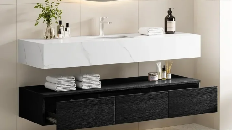 Elegant Floating Vanities